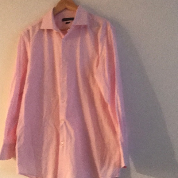 Brand New Marc New York Slim Fit pink and white dress shirt Andrew Marc 2 for 30 - Picture 2 of 4